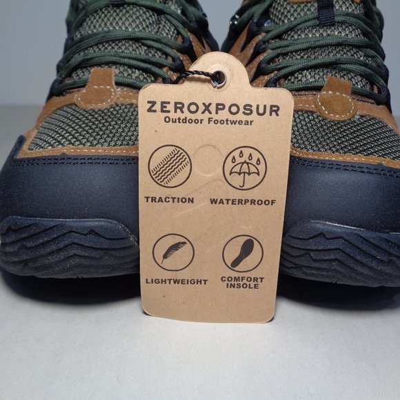 ZeroXposur Size 11 M COLORADO LO WP HIKER Chocolate Sneakers New Men\'s Shoes
